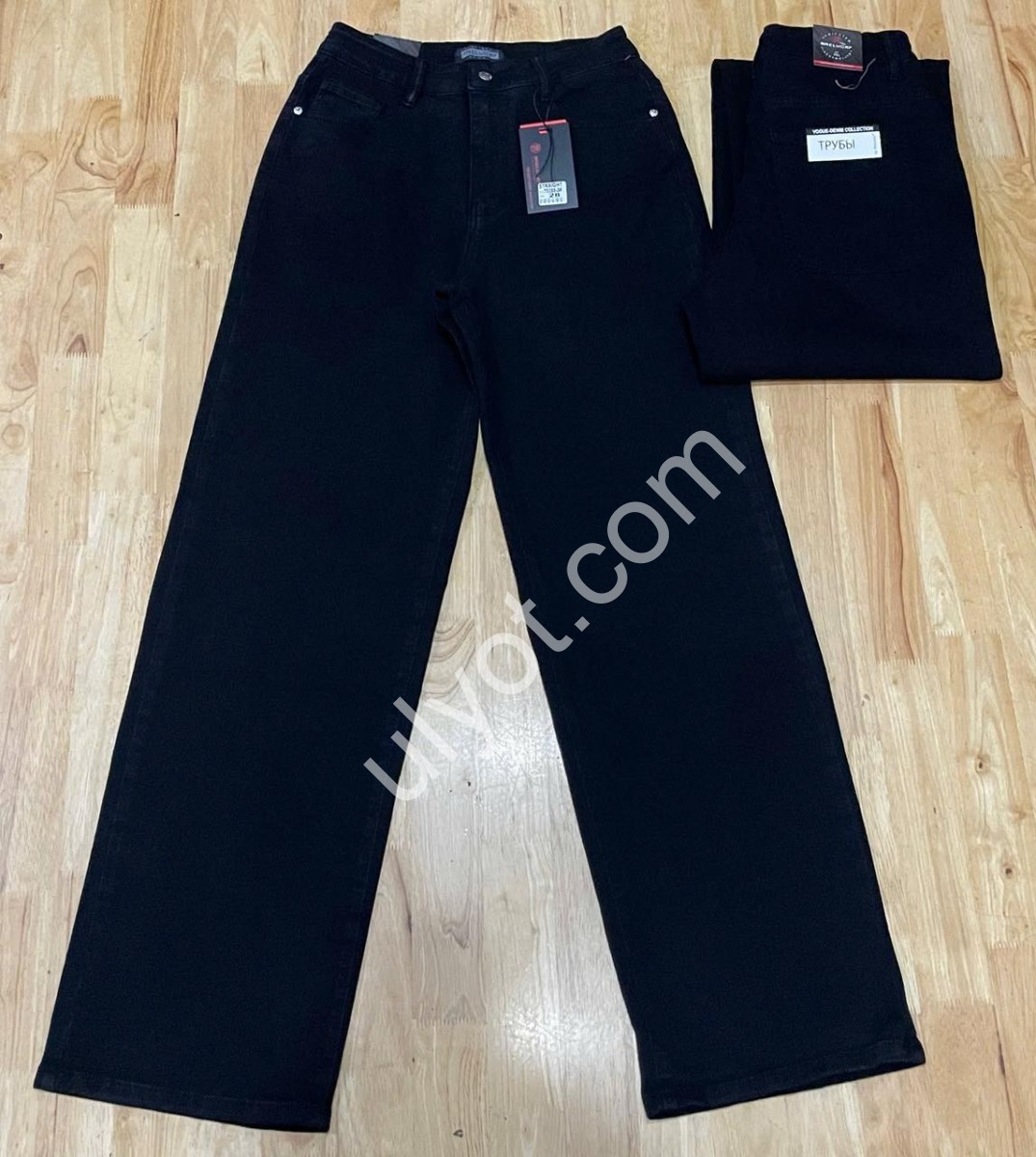 ДЖИНСЫ RELUCKY (28-33) ЧЕРНЫЙ T0255-3
