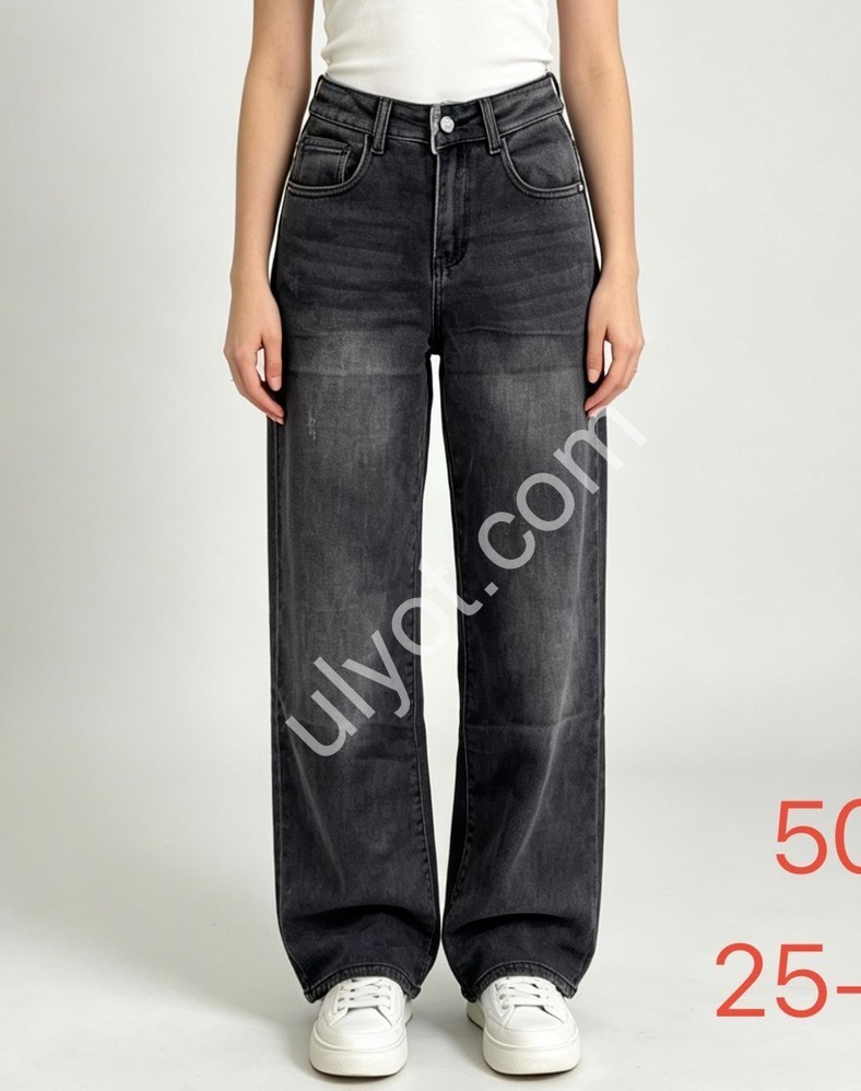 ДЖИНСЫ JELEEY (25-30) СЕРЫЙ 502