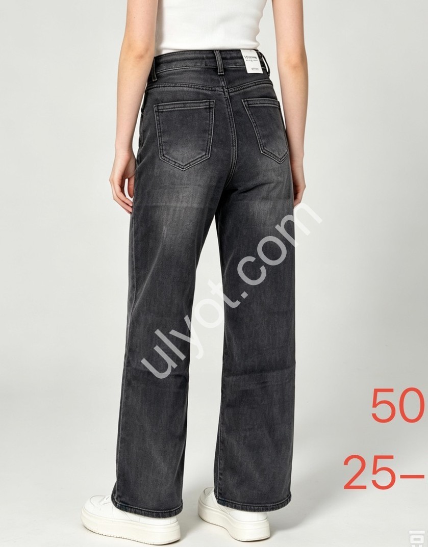 ДЖИНСЫ JELEEY (25-30) СЕРЫЙ 502