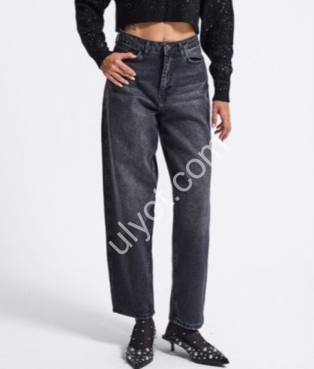 ДЖИНСЫ IT'S BASIC (34-42) ГРАФИТ 3066/2w6/1