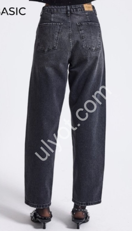 ДЖИНСЫ IT'S BASIC (34-42) ГРАФИТ 3066/2w6/1