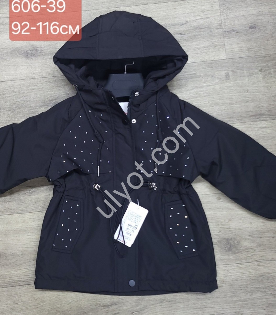 КУРТКА (92-116СМ) ЧЕРНЫЙ 606-39