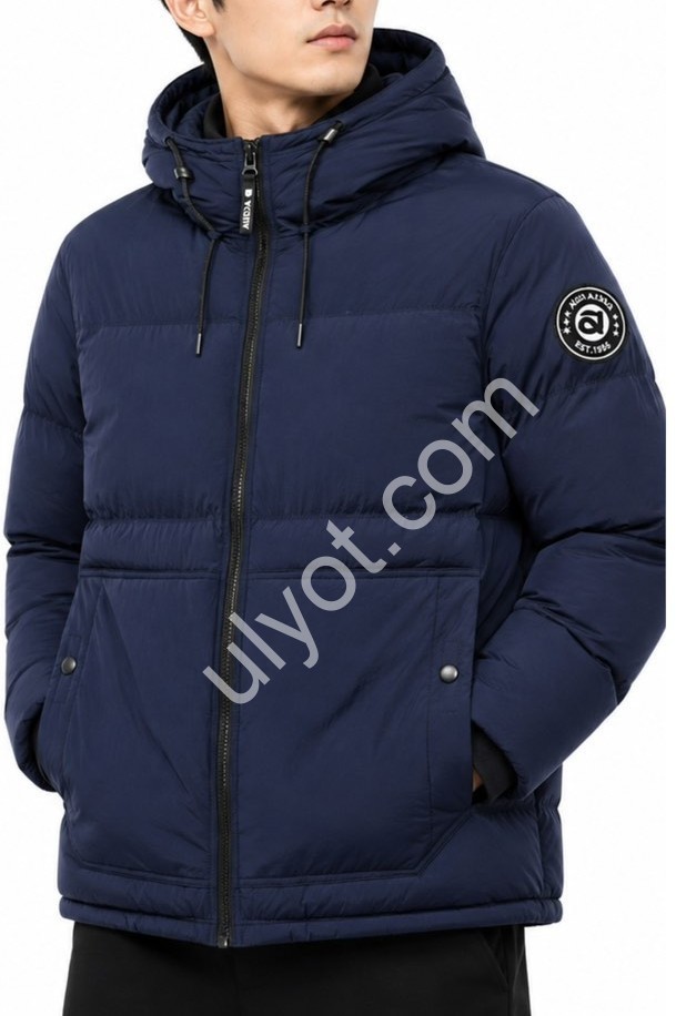 КУРТКА AUDSA (M-3XL) Т.СИНІЙ 81301-3