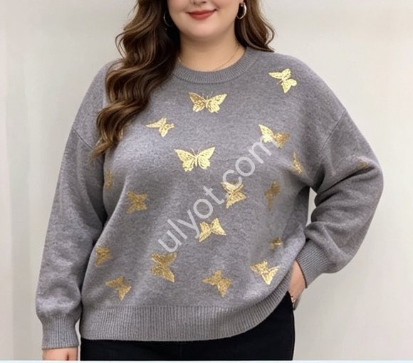 СВИТЕР (ONE SIZE 48-52) МИКС 3096