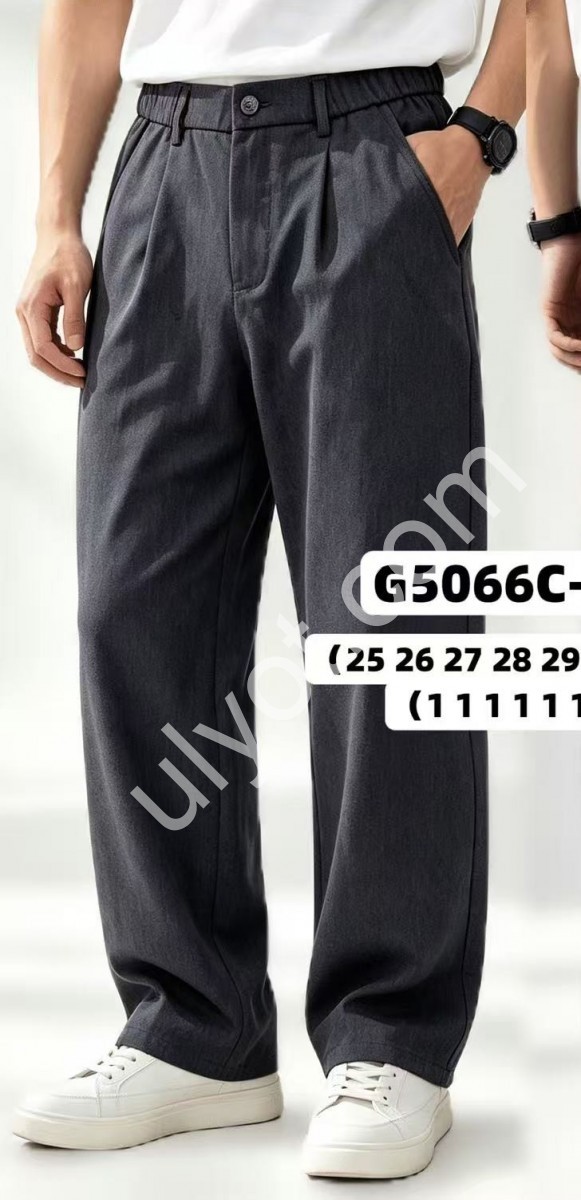 БРЮКИ GOD BOREST (25-32) Т.СЕРЫЙ 5066