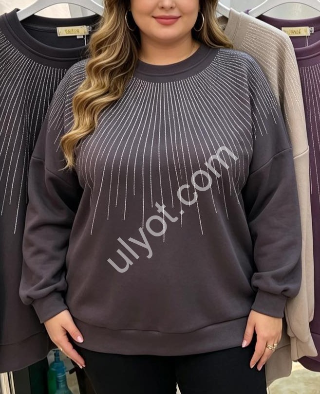 СВИТШОТ (ONE SIZE 54-58) МИКС 553