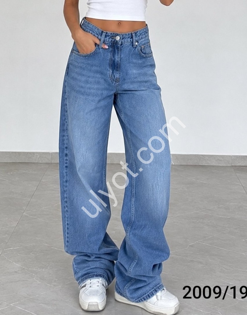 ДЖИНСИ WOMAN DENIM (34-42) СИНІЙ 2009/1933