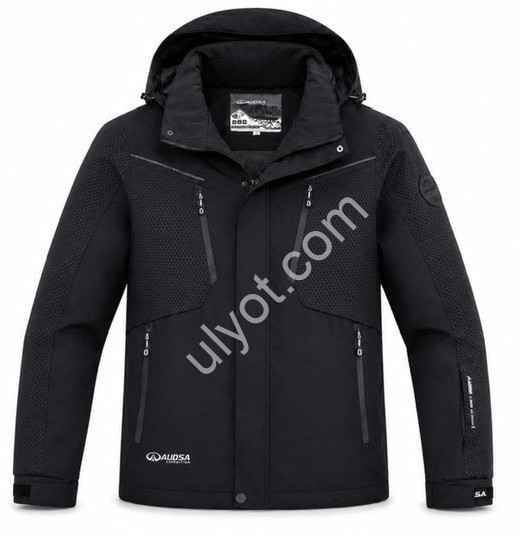 КУРТКА AUDSA (M-3XL) ЧЕРНЫЙ 26005