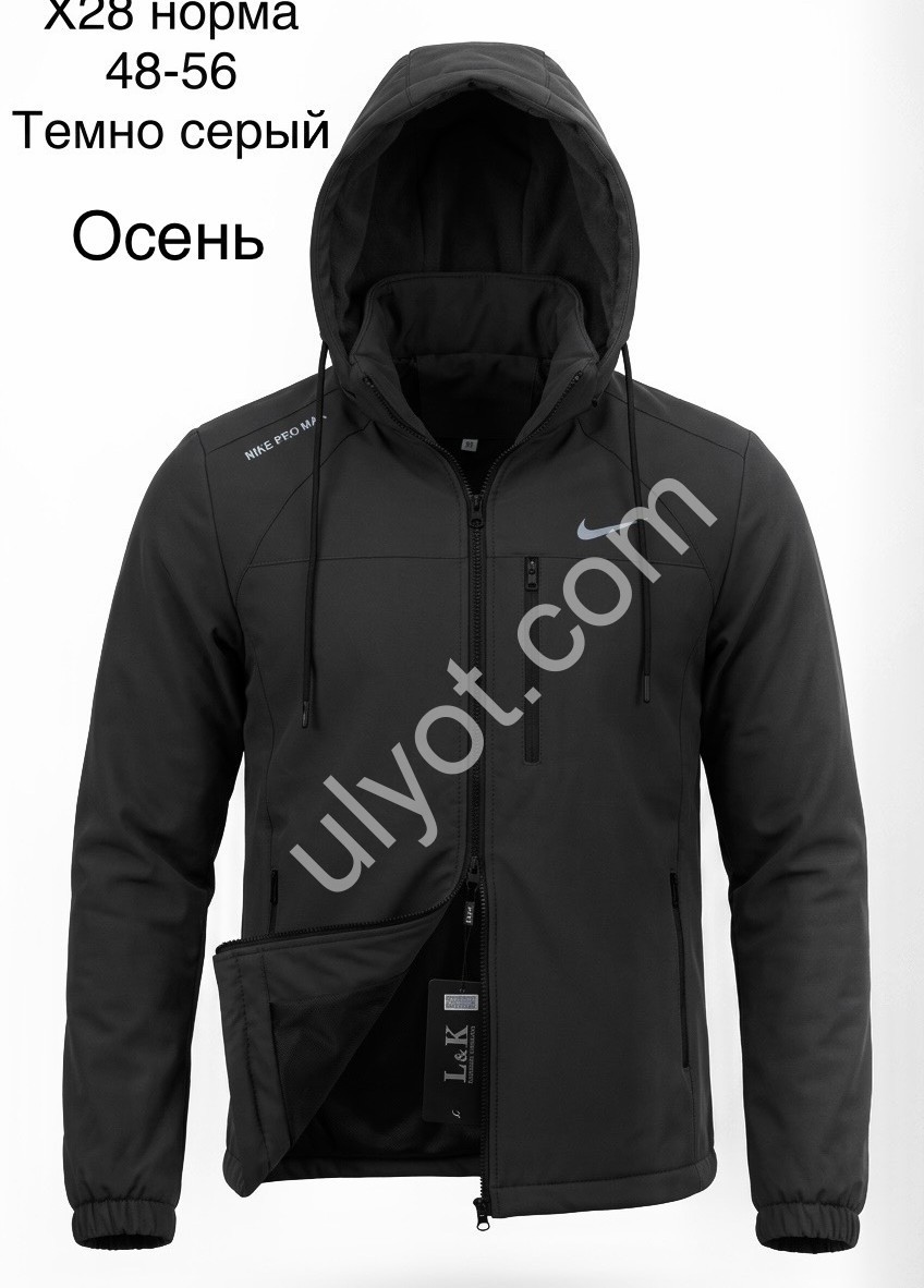 КУРТКА N02 (48-56) Т.СІРИЙ X28