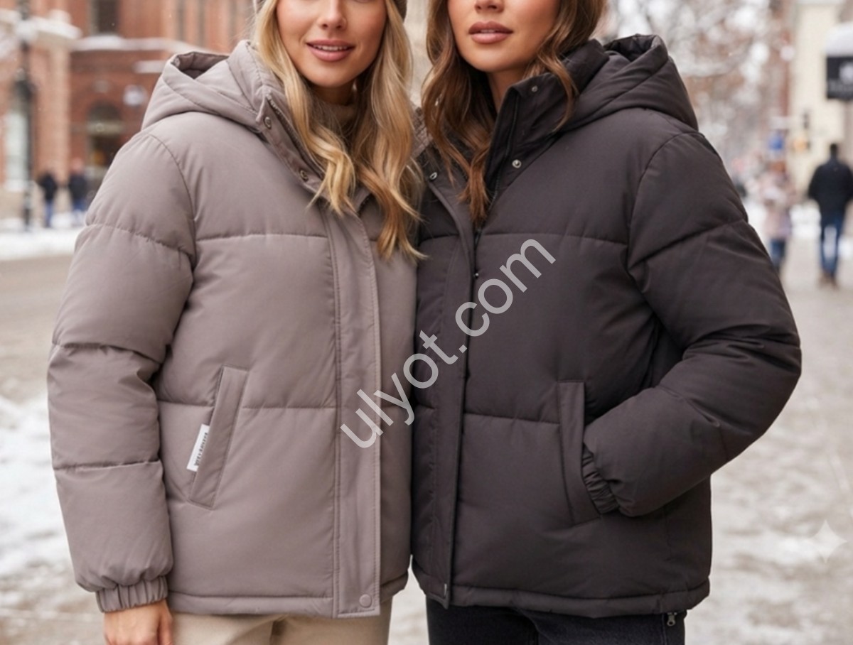 КУРТКА (M-2XL) ЧЕРНЫЙ K26032