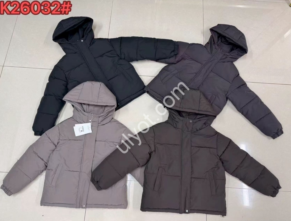 КУРТКА (M-2XL) ЧЕРНЫЙ K26032