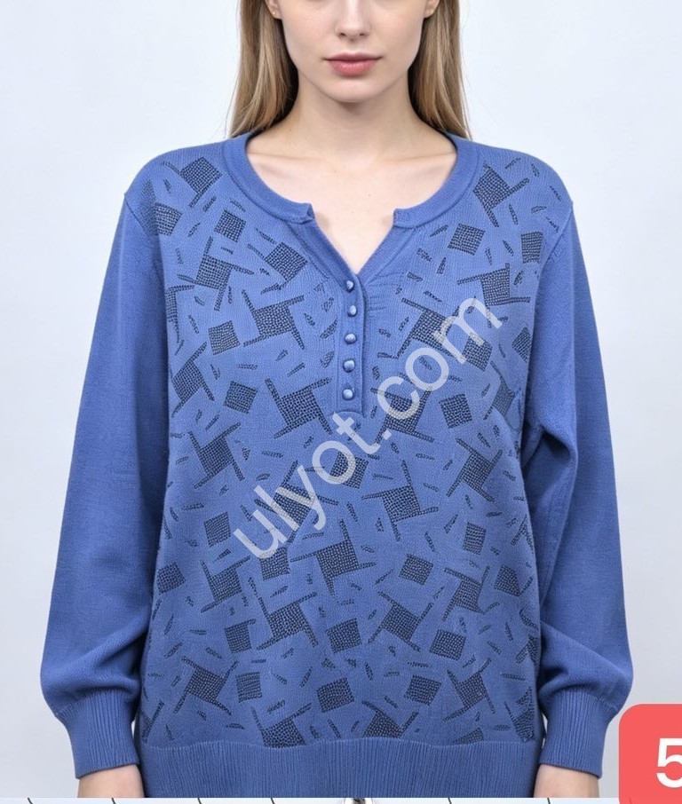 СВИТЕР (ONE SIZE 54-56) МИКС 5134