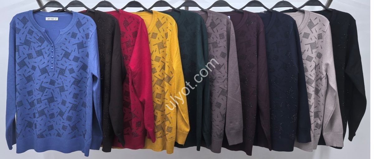 СВИТЕР (ONE SIZE 54-56) МИКС 5134