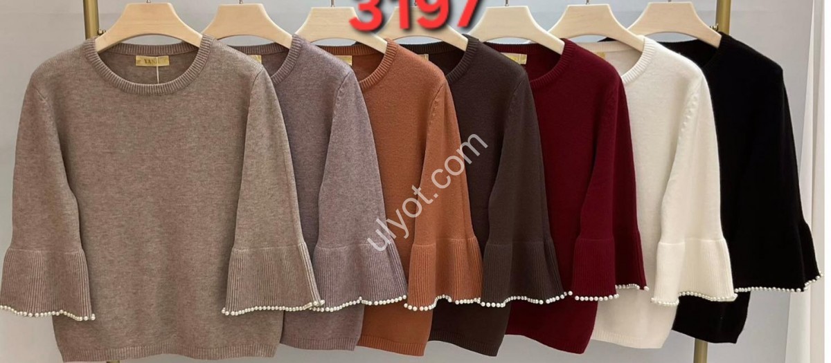 СВИТЕР (ONE SIZE 48-54) МИКС 3197
