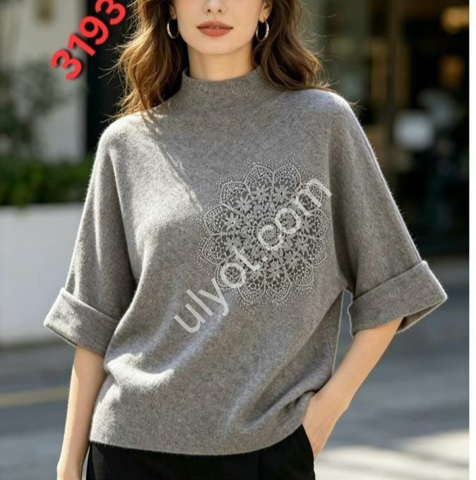 СВИТЕР (ONE SIZE 48-54) МИКС 3193