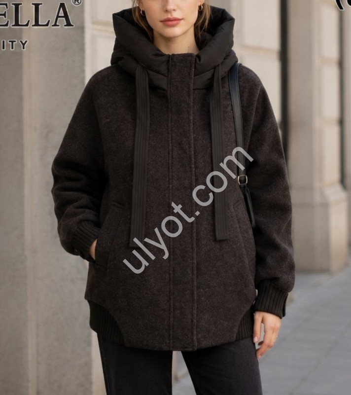 КУРТКА (S-XL) КОФЕ 9935