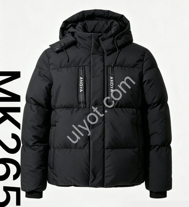 КУРТКА AUDSA (M-3XL) ЧЕРНЫЙ 265