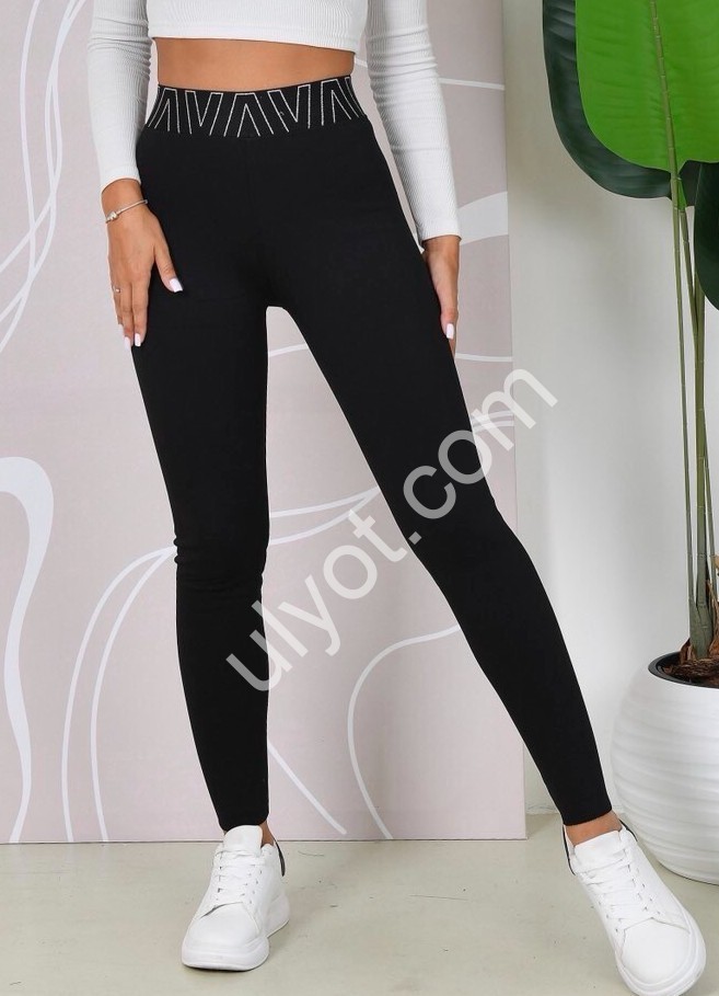 ЛОСИНЫ (M-2XL) ФЛИС ЧЕРНЫЙ 812
