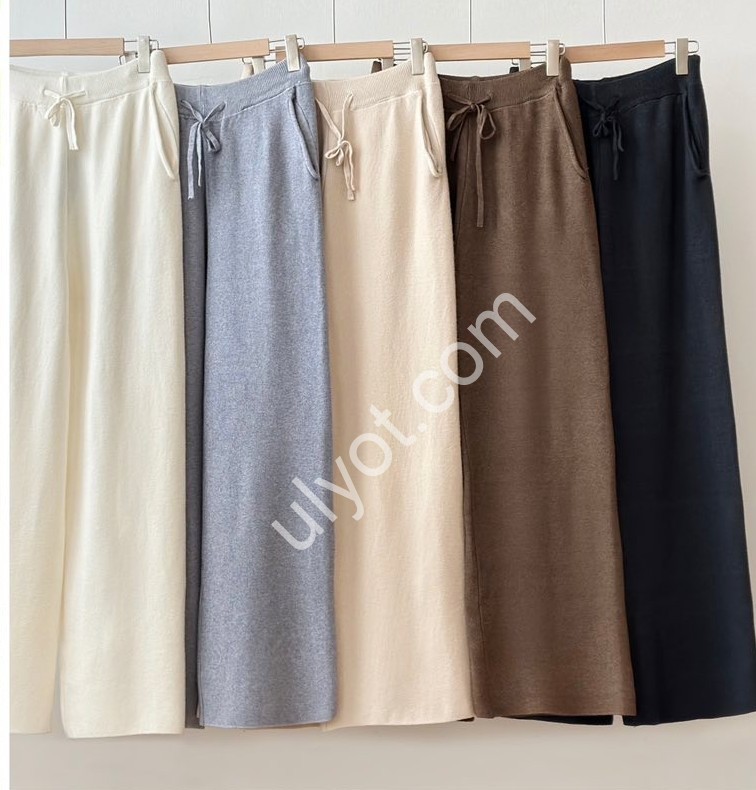 БРЮКИ (ONE SIZE ) ФЛИС ПРЯМОЙ МОЛОЧНЫЙ DM-22