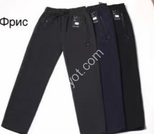 СПОРТ.ШТАНЫ (3XL-7XL) ФЛИС ПРЯМОЙ ГРАФИТ 6037