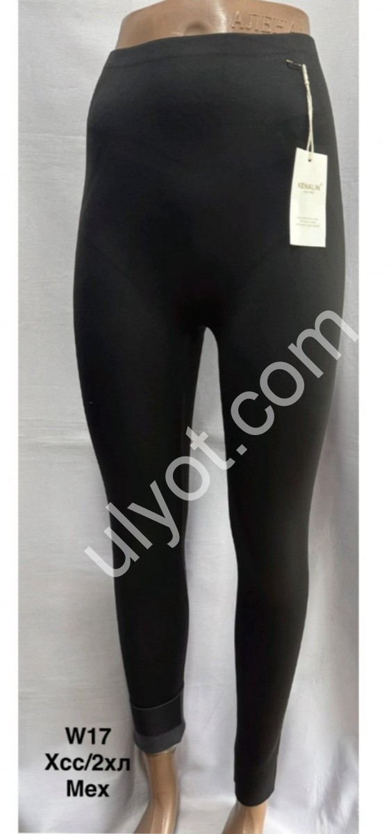 ЛОСИНЫ (XXS-2XL) МЕХ ЧЕРНЫЙ W17