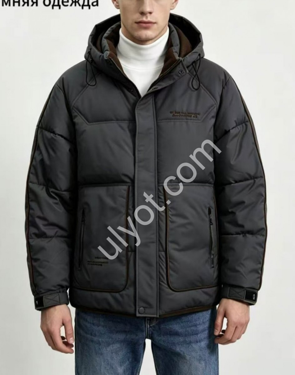 КУРТКА (XL-5XL) ЧЕРНЫЙ 1785