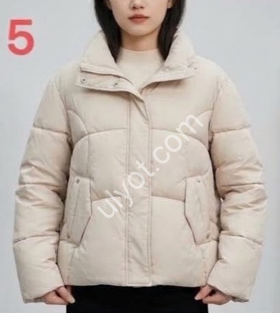 КУРТКА (M-XL) МОЛОЧНИЙ K8360