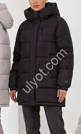КУРТКА (M-2XL) ЧОРНИЙ K071