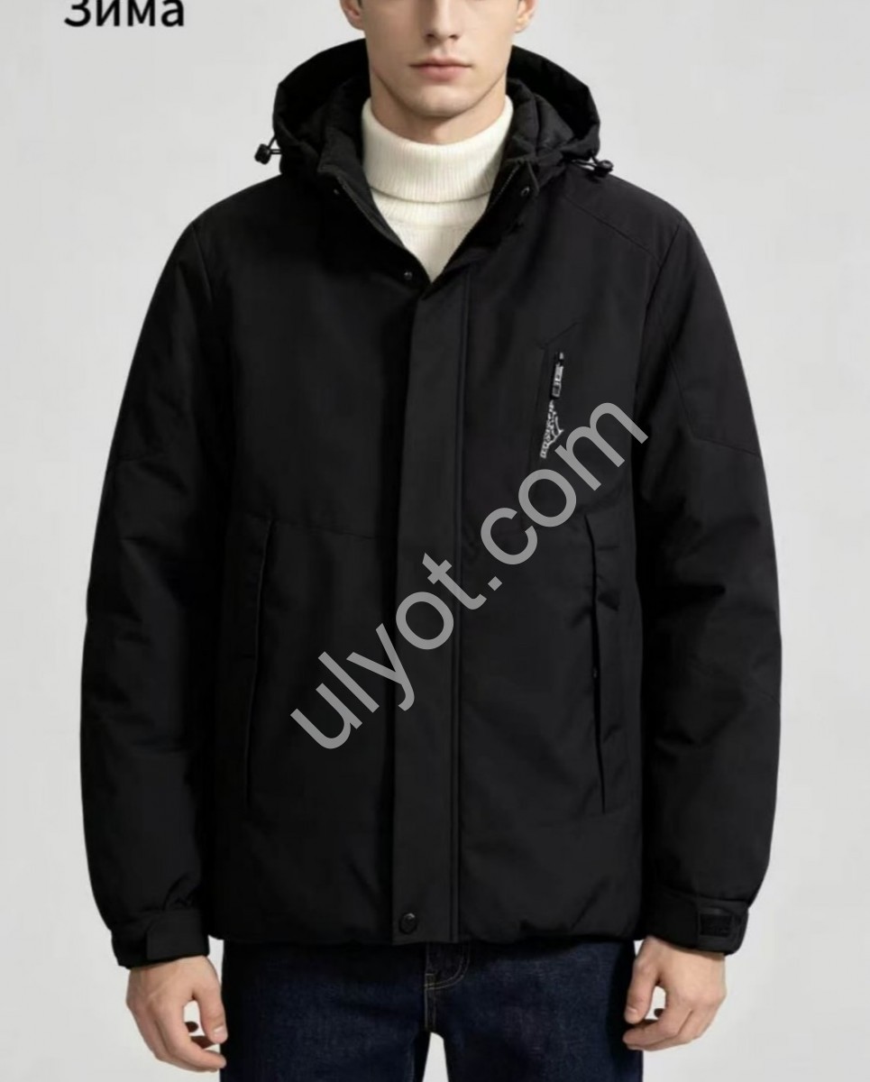 КУРТКА (XL-5XL) ЧОРНИЙ 9939