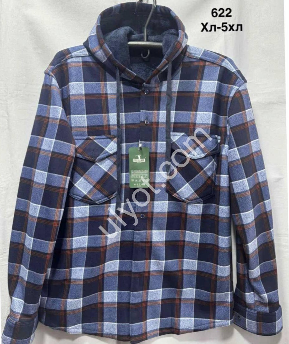 РУБАШКА (XL-5XL) МЕХ МИКС 622