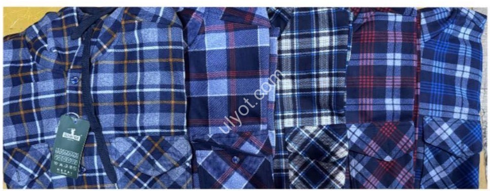 РУБАШКА (XL-5XL) МЕХ МИКС 622