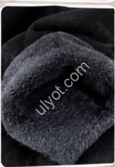 ШТАНИ (3XL-7XL) Хутро МАНЖЕТ ЧОРНИЙ 832