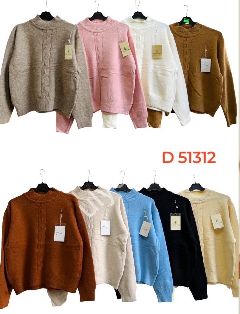 СВІТЕР (ONESIZE 44-50) МІКС 51312