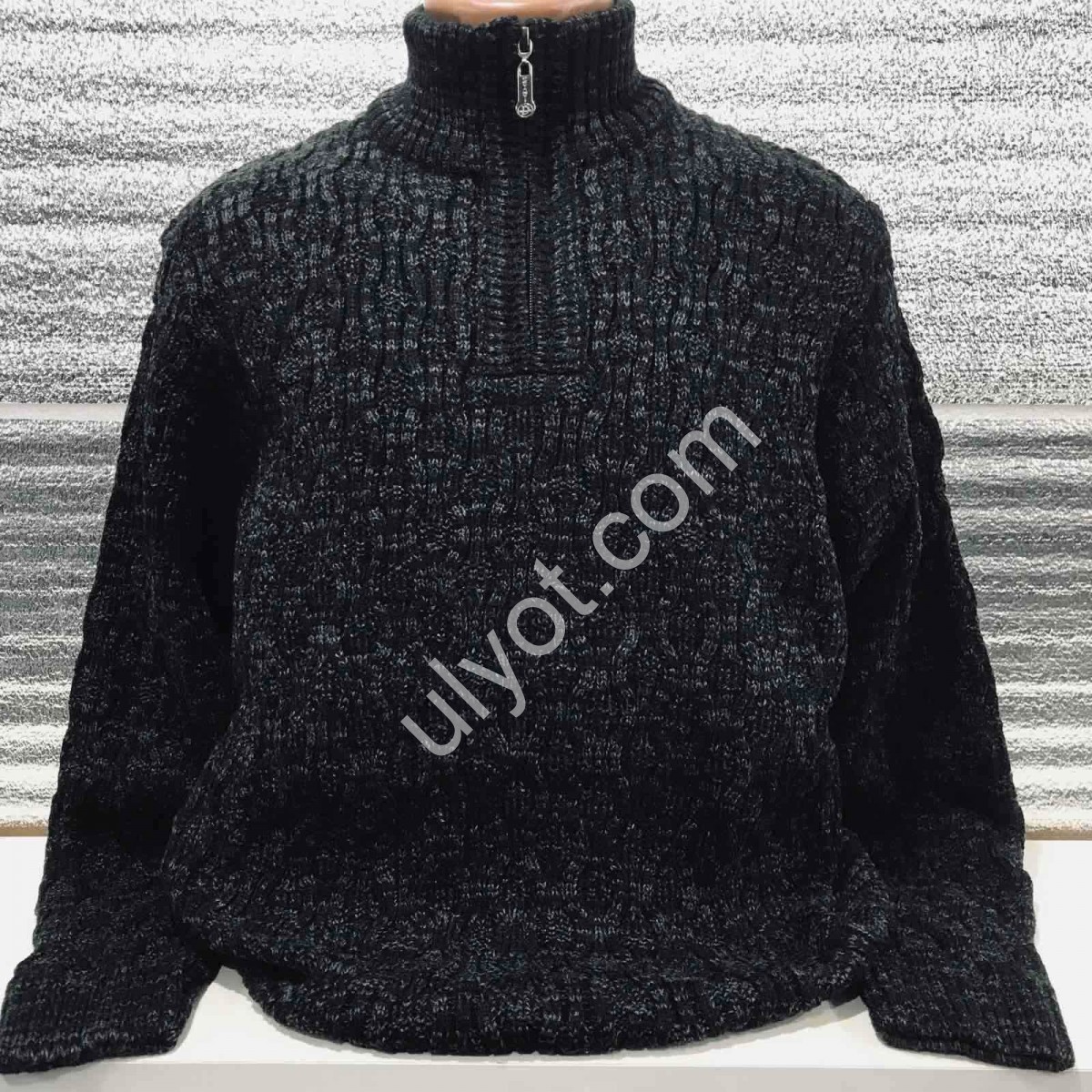 СВІТЕР DEVANTI (L-2XL) ЧОРНИЙ 78130