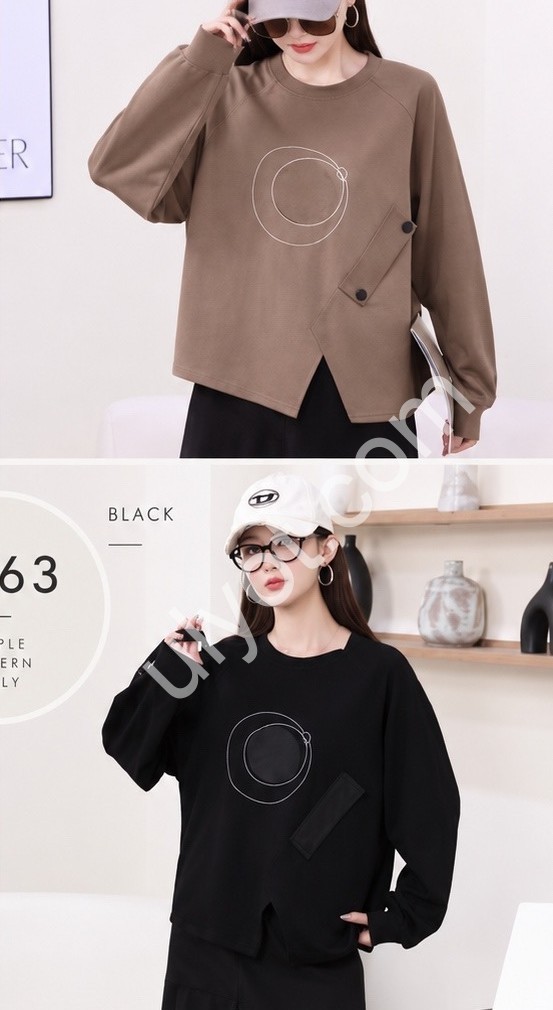 СВИТШОТ (ONE SIZE ) МИКС 6863