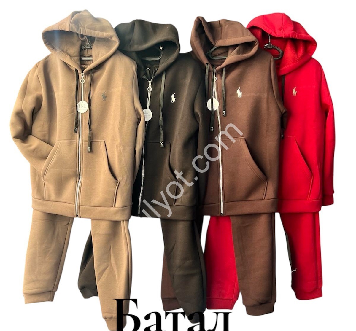 КОСТЮМ P05 (54-60) ФЛИС МАНЖЕТ БЕЖ 