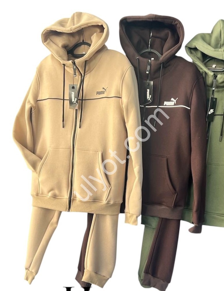 КОСТЮМ P15 (50-56) ФЛІС МАНЖЕТ СВ.СІРИЙ