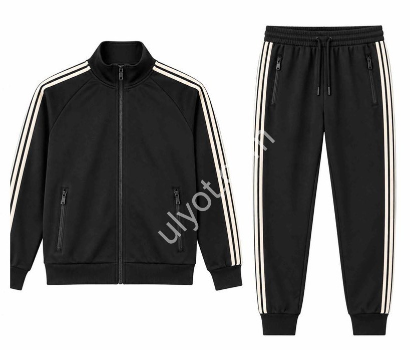 КОСТЮМ AUDSA (M-3XL) МЕХ МАНЖЕТ ЧЕРНЫЙ A259