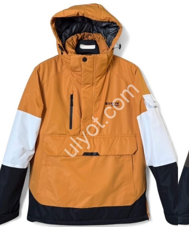 АНОРАК (M-3XL) ОРАНЖЕВЫЙ 24006
