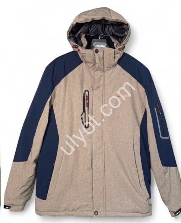 КУРТКА ТЕРМО (2XL-6XL) БІЖ 25061