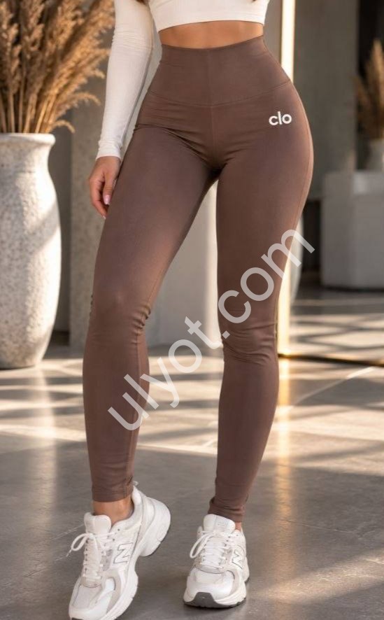 Лосини (M-XL) ФЛІС ШОКОЛАД 2710