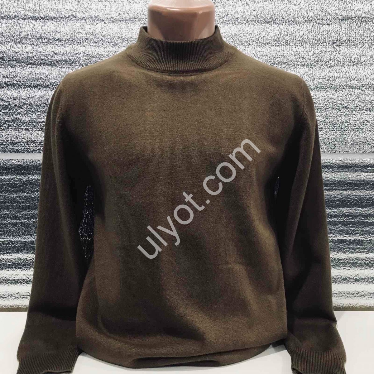 СВИТЕР M.J (M-2XL) КОФЕ 820