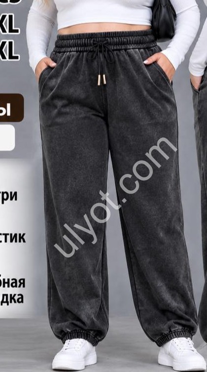 ШТАНИ (6XL-10XL) Хутро МАНЖЕТ МІКС 2010
