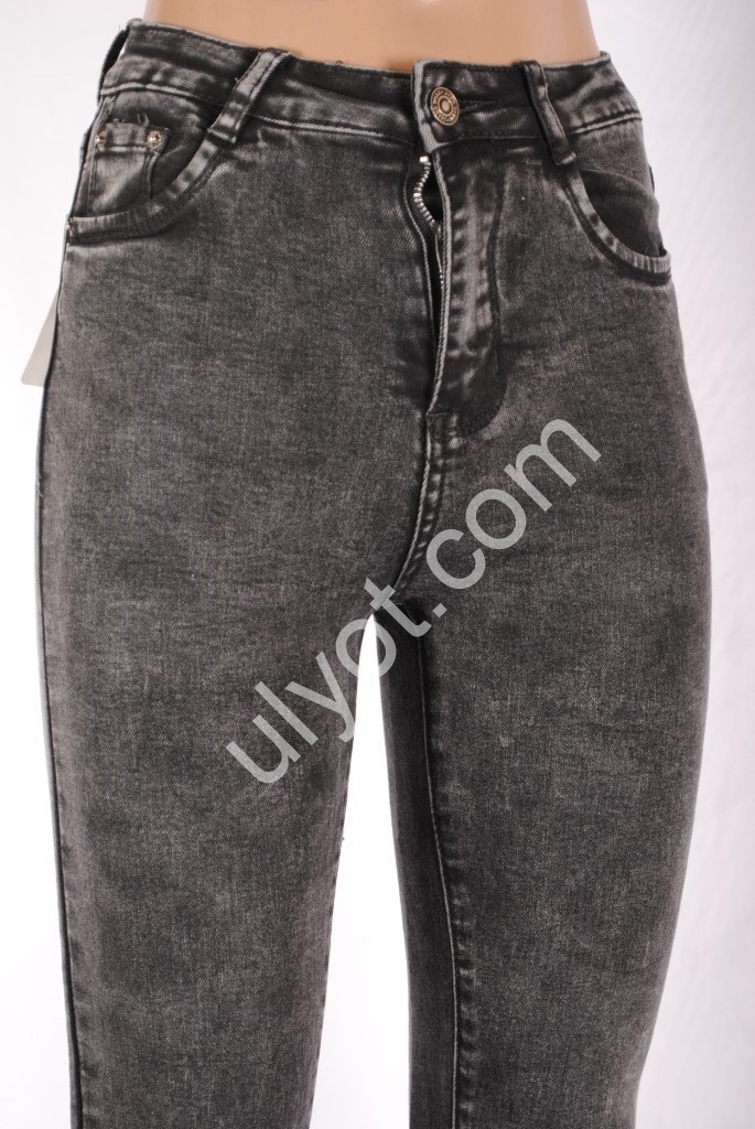 Фото 2 ДЖИНСЫ FOREST JEANS (25-30) ГРАФИТ Z5690