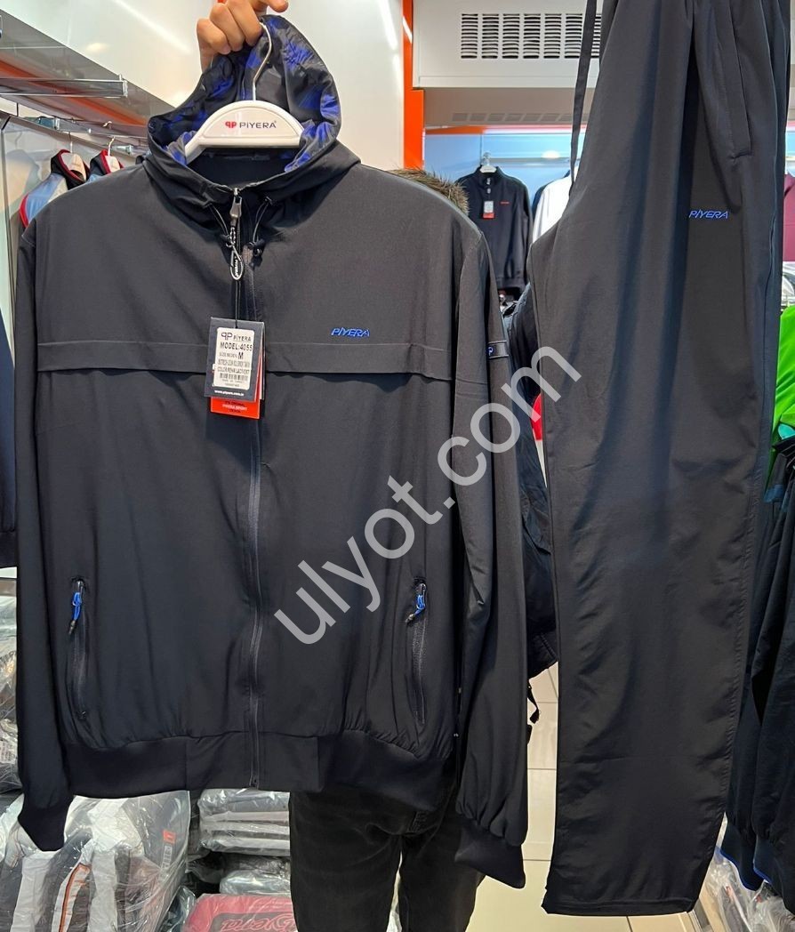 СПОРТ. КОСТЮМ (M-3XL) Т.СЕРЫЙ 4055