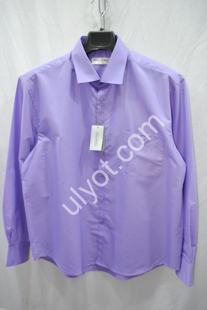 РУБАШКА PIERRE DENIRO (M-3XL) СИРЕНЕВЫЙ 