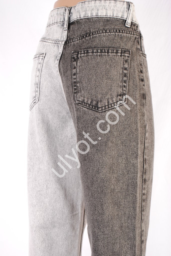 ДЖИНСИ TOP SHOP (25-32) ГРАФІТ+СВ.СІРИЙ 5013