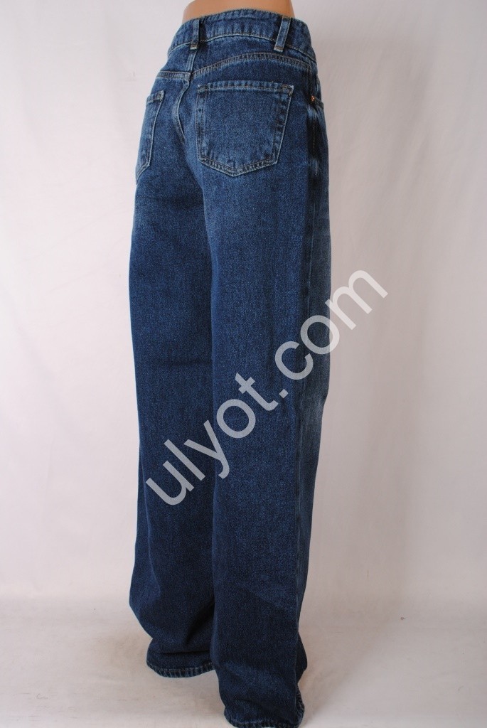 Фото 3 ДЖИНСЫ TOP SHOP (25-32) Т.СИНИЙ 1073