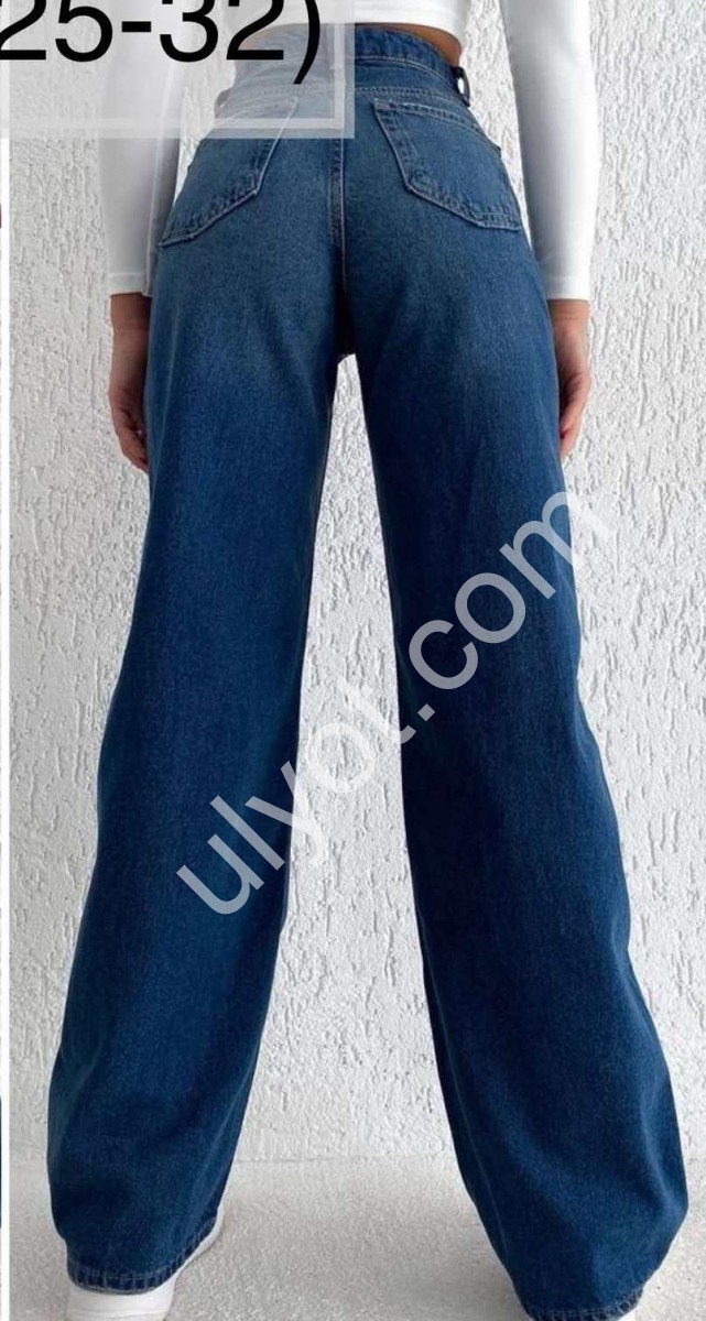 Фото 3 ДЖИНСЫ TOP SHOP (25-32) Т.СИНИЙ 1073