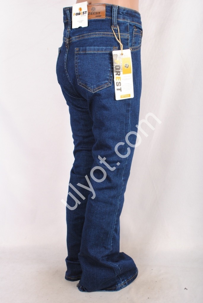 ДЖИНСЫ FOREST JEANS (22-27) Т.СИНИЙ 3207
